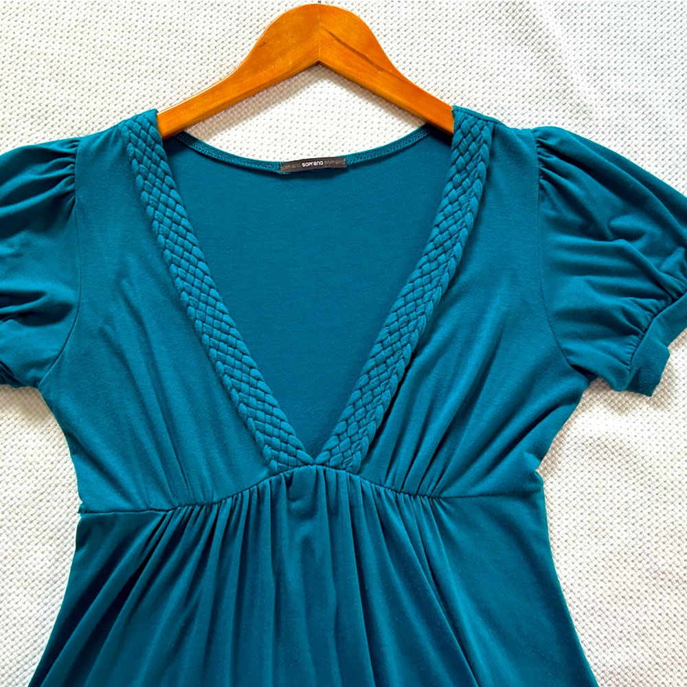 Casual V-neck Dress
